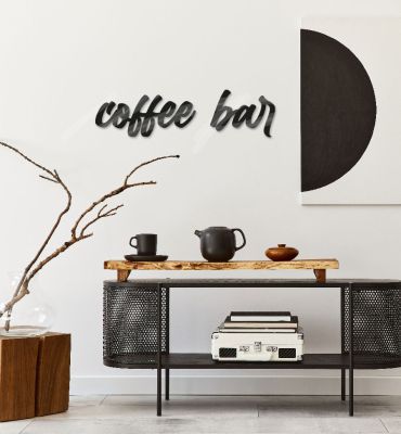 Wall Art Wand Deko coffee bar 1