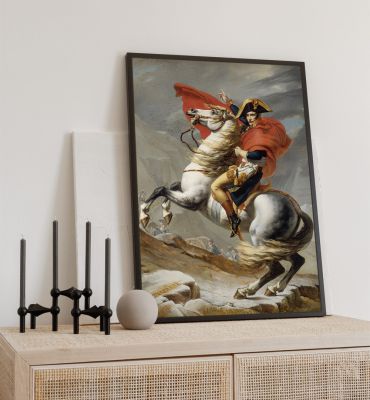 Poster Bonaparte beim Überschreiten Hauptbild mit Beispiel