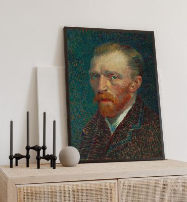 Poster Selbstportrait van Gogh Hauptbild mit Beispiel