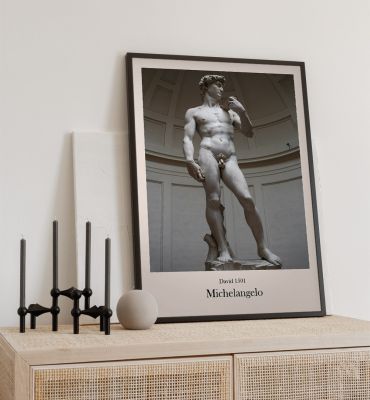 Poster David Michelangelo Hauptbild mit Beispiel