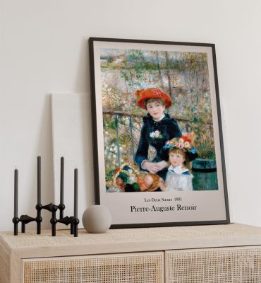 Poster Zwei Schwestern Renoir