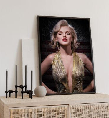 Poster Marilyn Monroe Wax Figur