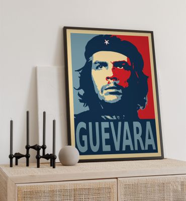Poster Che Guevara Schriftzug Hauptbild mit Beispiel