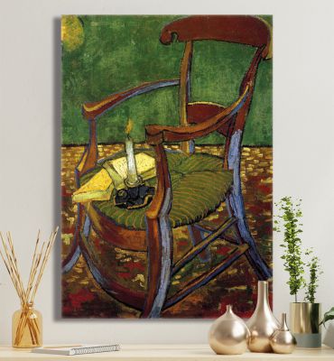 Leinwandbild Gauguins Stuhl Hauptbild mit Beispiel