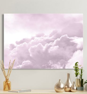 Leinwandbild Rosa Wolken Hauptbild mit Beispiel