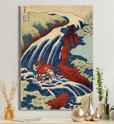 Leinwandbild Wasserfall in Yoshino Hauptbild mit Beispiel