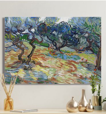 Leinwandbild Olivenbäume Hauptbild mit Beispiel