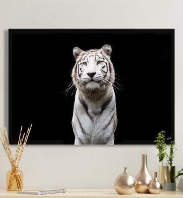 Leinwandbild Weißer Tiger Hauptbild mit Beispiel