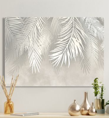 Leinwandbild Große Palmen Hauptbild mit Beispiel