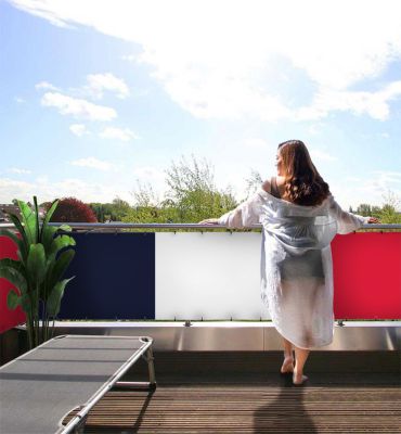 Balkonbanner Frankreich Hauptbild mit Beispiel