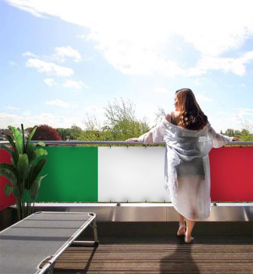 Balkonbanner Italien Hauptbild mit Beispiel