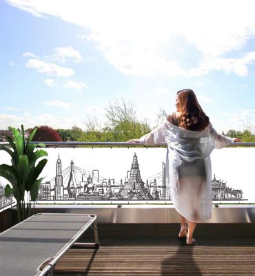 Balkonbanner Sehenswürdigkeiten in Thailand Hauptbild mit Beispiel