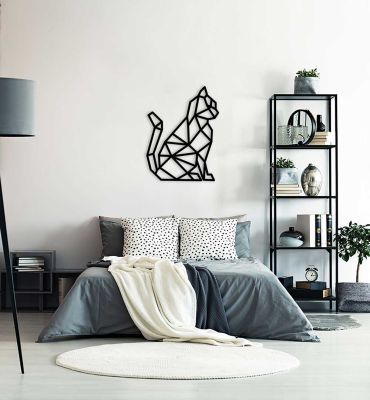 3D Wall Art Katzen Schlafzimmer