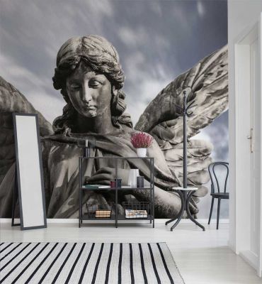 Fototapete Engel Skulptur Hauptbild mit Beispiel
