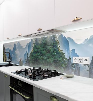 Küchenrückwand Asia Gebirge