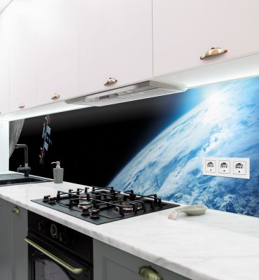 Küchenrückwand Weltraum
