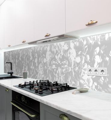 Küchenrückwand Struktur Blumenmuster selbstklebend Hauptbild mit Beispiel