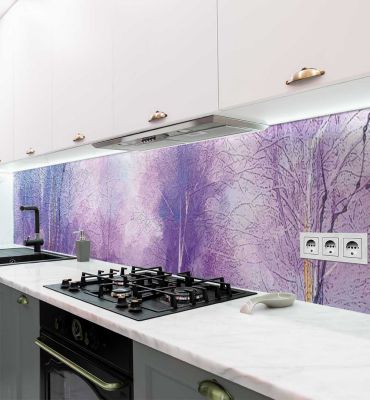 Küchenrückwand Landschafts Malerei selbstklebend