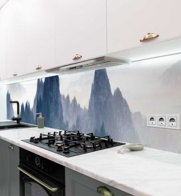 Küchenrückwand Landschaft seicht selbstklebend