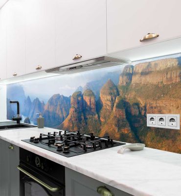 Küchenrückwand Blyde Fluss selbstklebend Hauptbild mit Beispiel