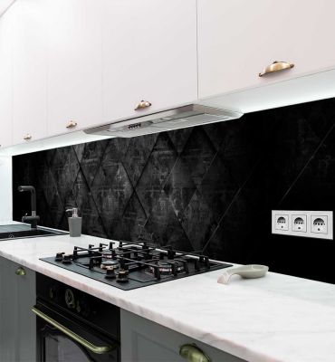 Küchenrückwand Dunkles Mosaik selbstklebend
