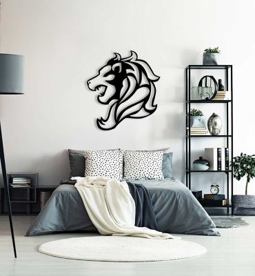 3D Wall Art Sternzeichen Löwe Schlafzimmer