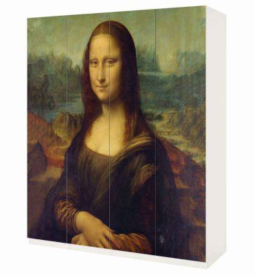 Schrankaufkleber Mona Lisa
