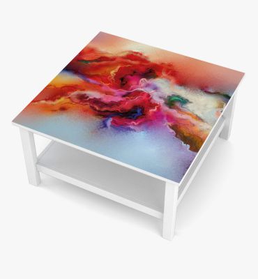 Tischfolie Abstrakter Farbverlauf Bubblefree selbstklebend Motivansicht