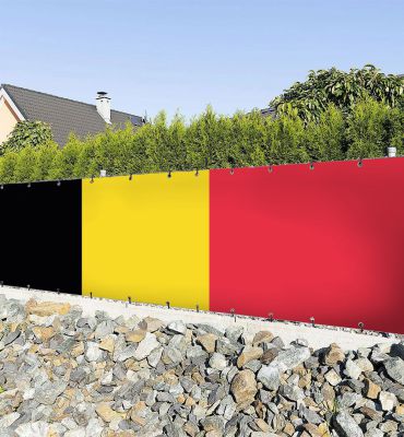 Zaunbanner Belgien